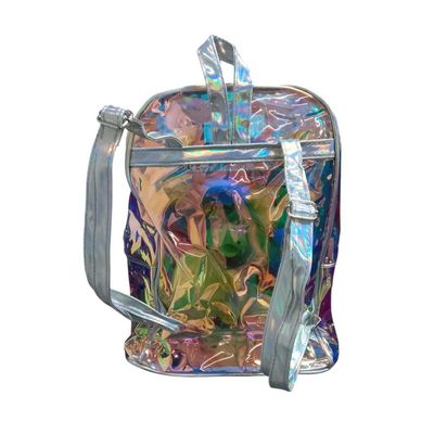 Mochila Infantil de Plástico Lantejoulas Holográficas