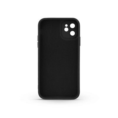 Kit Capa Silicon Cloud Preta e Pelicula Hydrogel HD para iPhone 11 - Gshield