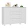 Cômoda Infantil 125cm 2 Portas E 4 Gavetas Allegra Multimóveis Mp4445 Branco Branco