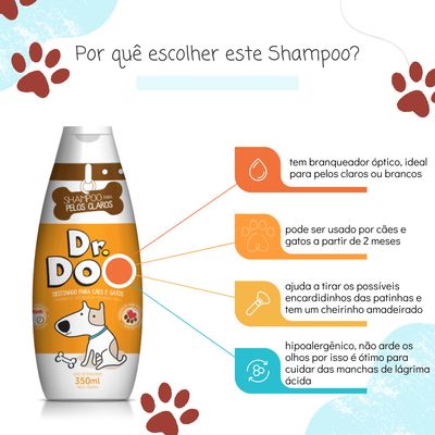 Eliminador de maus odores Pet Bamboo + Shampoo Cachorro Pelos Claros