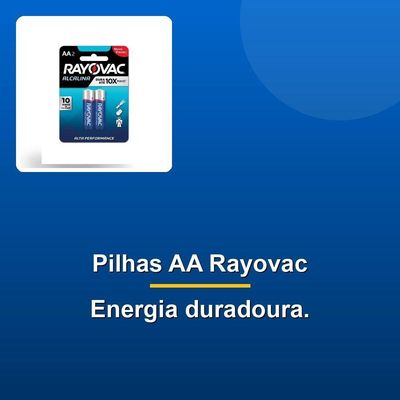 Pilha Alcalina Aa C-2