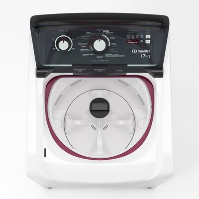 Máquina De Lavar Mueller 17kg, Com Ultracentrifugação Mla17 Branco 110V