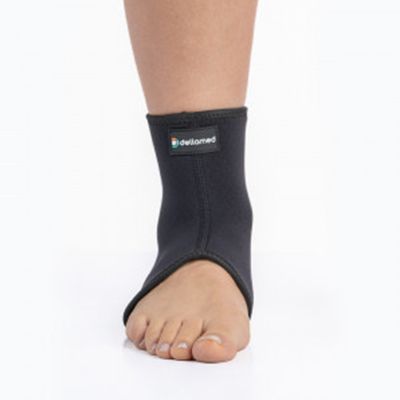 Tornozeleira Curta Ortho Care Dellamed GG / Preto
