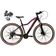 Bicicleta Feminina Aro 29 Ksw Mwza Câmbio Shimano Acera 24v Aluminio K7 Garfo Trava Freio A Disco preto-rosa Tam: 17