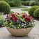 Kit 4 Vasos Flores Plantas 22cm Indi Areia Tramontina Plástico Jardim Varanda