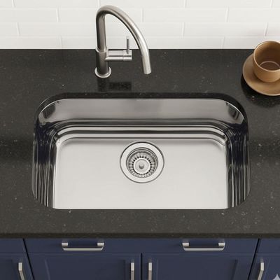 Cuba de Embutir Tramontina 47x30cm Inox Alto Brilho Lavínia 47 BL Pia Cozinha Bancada