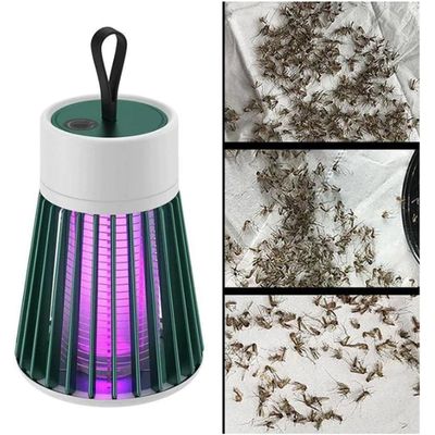 Lâmpada assassina de mosquitos Mosquito Trap Zapper Lâmpada matadora de mosquitos portátil Lâmpada LED Luz UV USB
