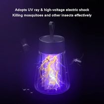 Lâmpada assassina de mosquitos Mosquito Trap Zapper Lâmpada matadora de mosquitos portátil Lâmpada LED Luz UV USB