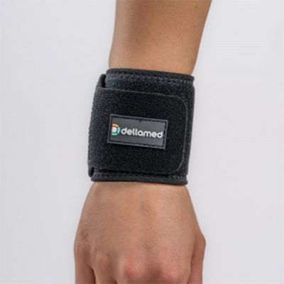 Protetor de Punho Ortho Care Dellamed Preto