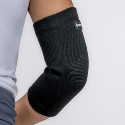 Cotoveleira Elástica Ortho Care Dellamed P / Preto