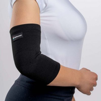 Cotoveleira Elástica Ortho Care Dellamed P / Preto