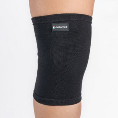 Joelheira Elástica Ortho Care Dellamed P / Preto