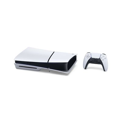 PlayStation 5 1T Slim com Disco e 2 Jogos Sony Branco