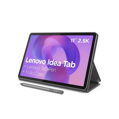 Tablet Idea 11 Android 15 128GB ZAFR0856BR MediaTek D6300 Wi-Fi 8MP Caneta Lenovo Cinza / Bivolt