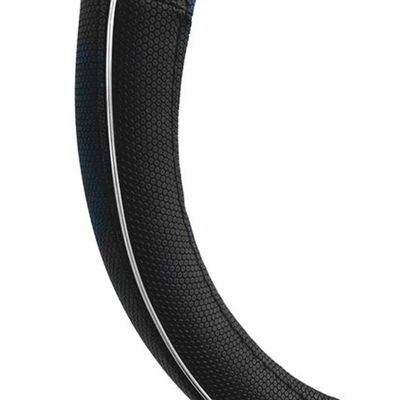 Capa de Volante PRETO com Arco Cromado Universal
