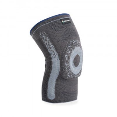 Joelheira Knit Ortho Care Dellamed M / Cinza Chumbo