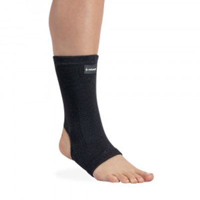 Tornozeleira Elástica Ortho Care Dellamed P / Preto
