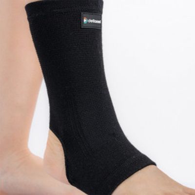 Tornozeleira Elástica Ortho Care Dellamed P / Preto
