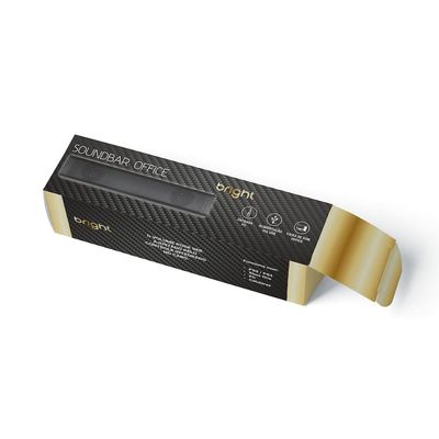 Caixa de Som Soundbar Office CX005 6W Estéreo Conexão P2 USB Bright Preto / Bivolt