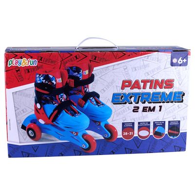 Patins Extreme 28 31 CV255277 Playfun Az Vm