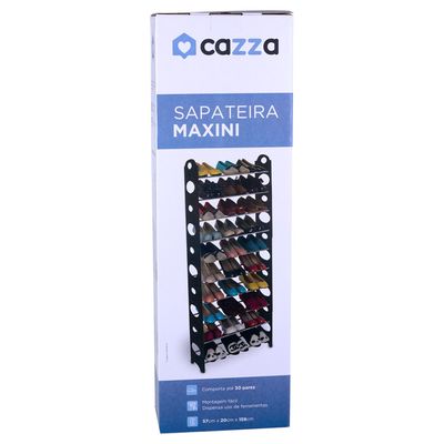 Sapateira Maxini 10 prateleiras metal CV244812 Cazza