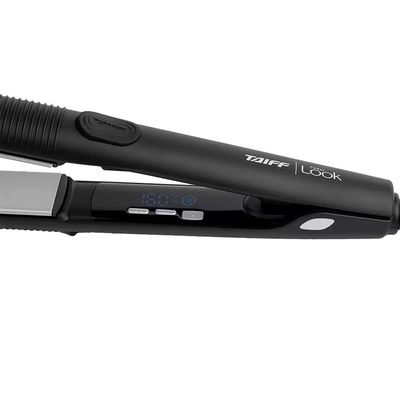 Prancha Taiff New Look Bivolt Cabo Giratório Painel Digital 5 Temperaturas Preta Preto / Bivolt