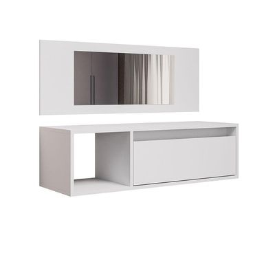 Penteadeira Camarin 1 Prateleira Eva - Ssx Multicoisas Branco