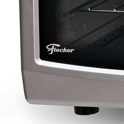 Forno Elétrico Gourmet Grill Autolimpante 44 Litros Fischer Prata / 220V