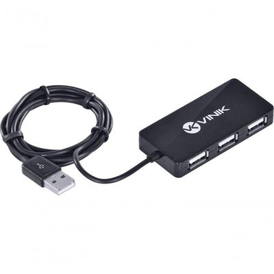 Hub Usb 2.0 4 Portas Com 1,2m De Cabo Huv-20