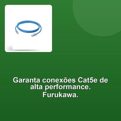 Patch Cord Furukawa Cat5e 1.5m Azul