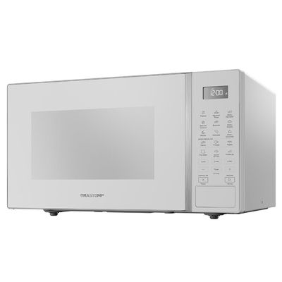 Microondas 32 Litros com Menu Gourmet 900W BMS46AB Brastemp Branco / 220V