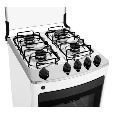 Fogão a Gás de Piso 4 Bocas Acendimento Automático CFO4NAB Consul Branco / Bivolt