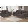 Sofá Avalon 152cm com 2 Lugares em Veludo e Espuma D-33 Linoforte Marrom