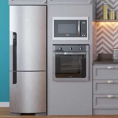 Microondas Consul de Embutir 32 Litros CM146AE Preto / 220V