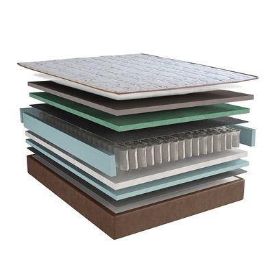 Conjunto Cama Box Queen de Molas Kappesberg Florença CBCOL-024 Marrom