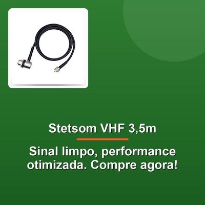 Stetsom Stvhf35 Cabo Antena Vhf 3,5m