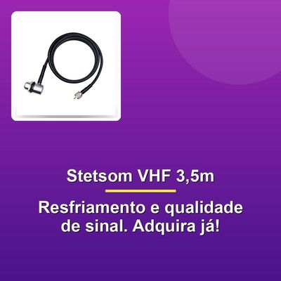 Stetsom Stvhf35 Cabo Antena Vhf 3,5m