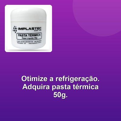 Pasta Térmica Pote Com 50g
