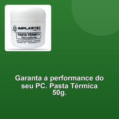 Pasta Térmica Pote Com 50g