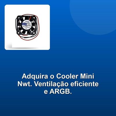 Cooler Ventilador Mini Nwt 40x40x10mm 24vdc
