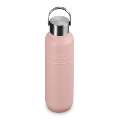 GARRAFA LE CREUSET TÉRMICA ON THE GO EM AÇO INOXIDÁVEL 500ML SHELL PINK 41066287770001