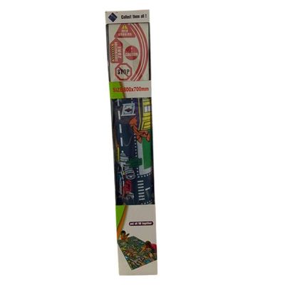 Tapete Infantil Interativo Antiderrapante Pista De Carrinho