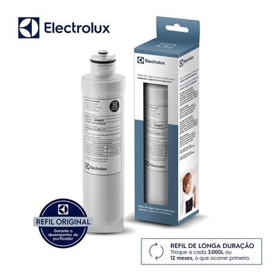 Filtro/Refil Original para Purificador de Água Electrolux PA21G / PA26G / PA31G – Refil longa duração: troque a cada 12 meses Não se aplica