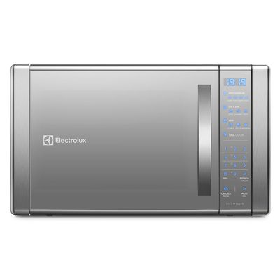 Micro-ondas Electrolux 31L cor Inox Espelhado com Função Grill e Painel Blue Touch (ME41X) 220V