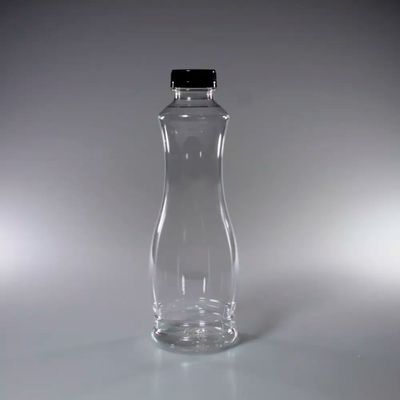 35un Garrafa PET Plástica Transparente com Tampa 800ml G3580 Galvanotek