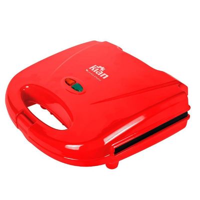 Sanduicheira Grill 750 Watts Vermelho Kian 220V