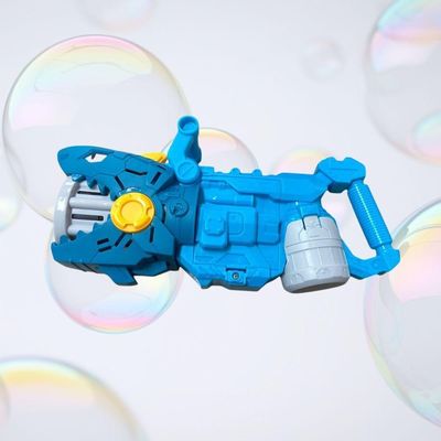 Pistola De Bolhas De Sabão Tubarão Super Bolhas