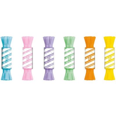 MARCA TEXTO MINI HOLIC BALINHA PONTA DUPLA 3 UNIDADES - TRIS