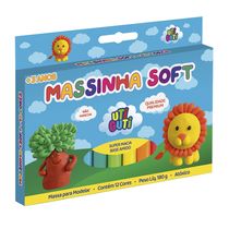 Massa de Modelar Canson Soft Utiguti Base de Amido com 12 Cores 180g