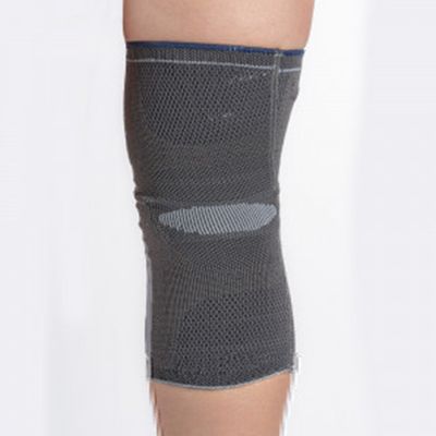 Joelheira Knit Ortho Care Dellamed G / Cinza Chumbo